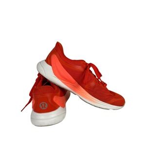 Lululemon Blissfeel Running Shoes Solar Orange Flare LW9EPYS Womens 9.5
